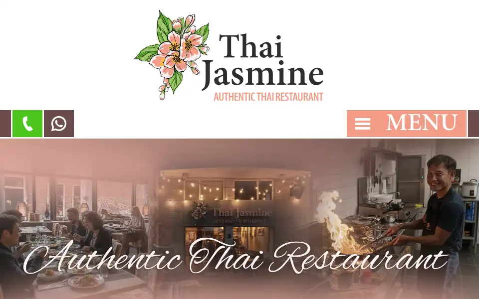 Screenshot of thaijasmine.nl
