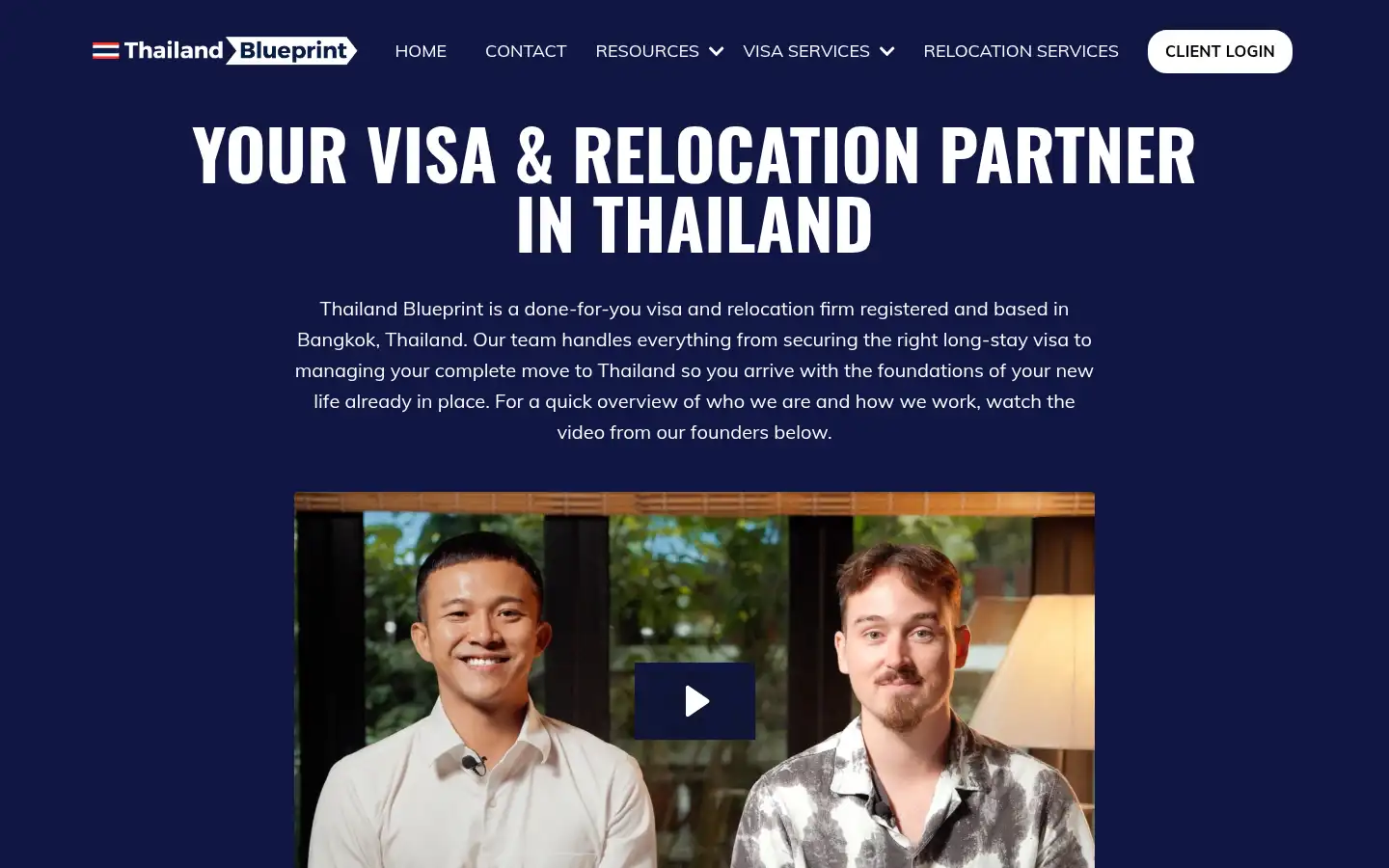 Screenshot of thailandblueprint.com
