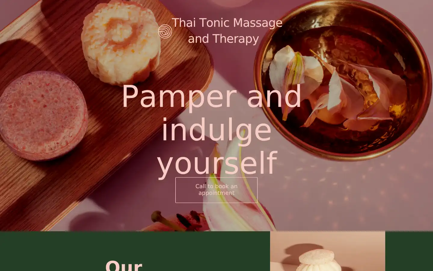 Screenshot of thaitonicmassage.com