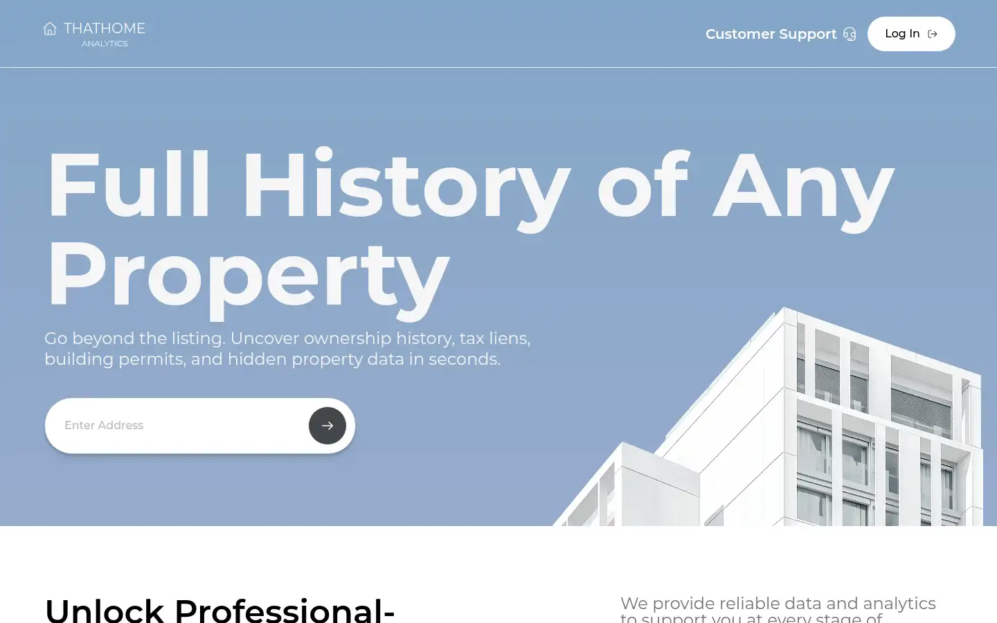 Screenshot of thathome.com