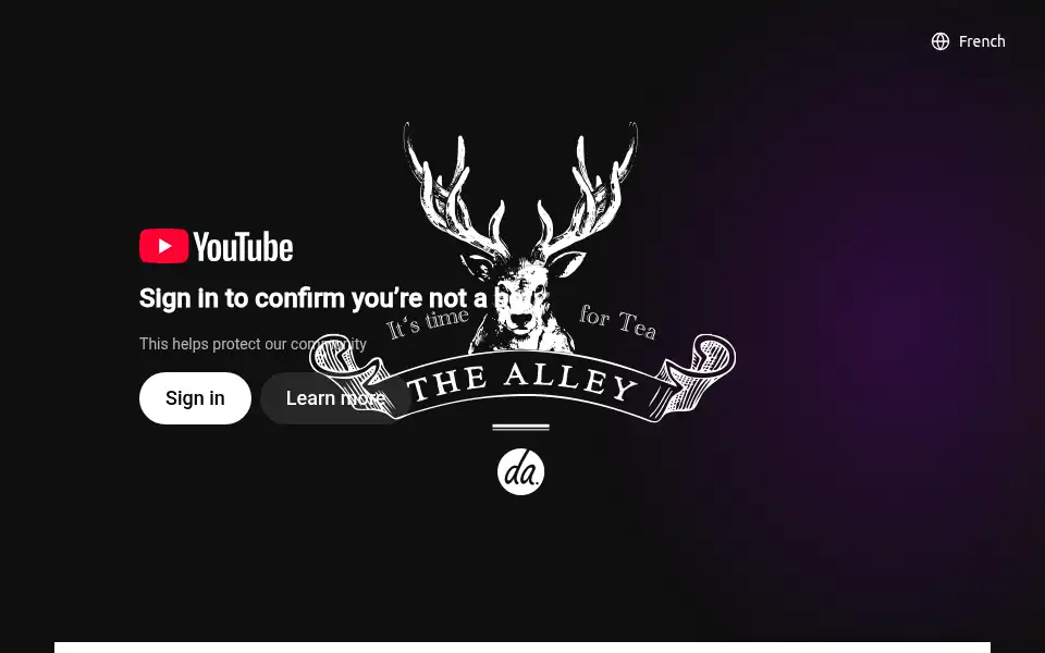 Screenshot of the-alley.ca