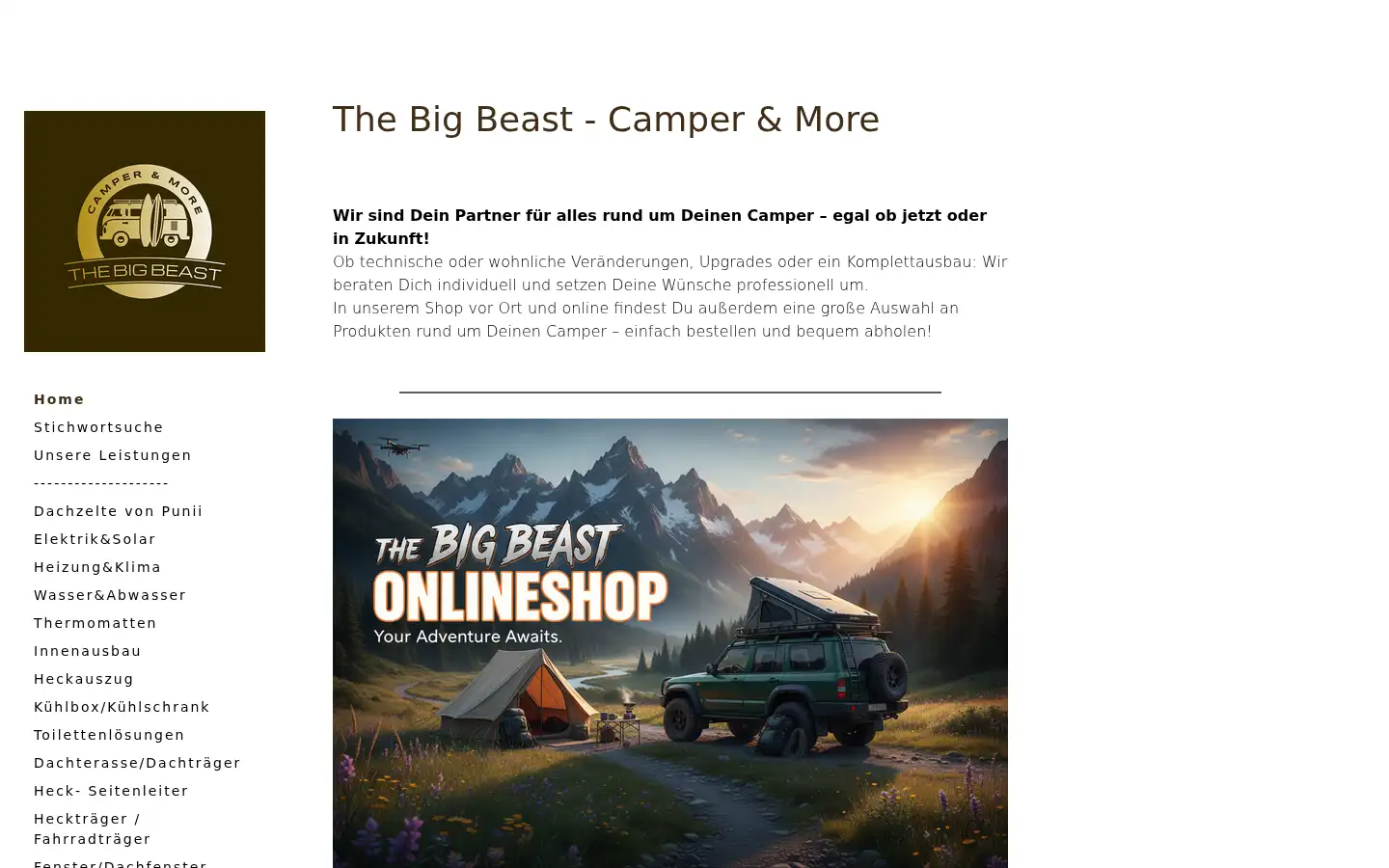 Screenshot of the-big-beast.de