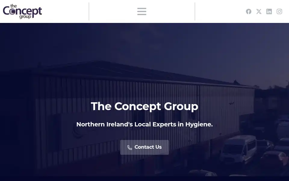 Screenshot of the-concept-group.com