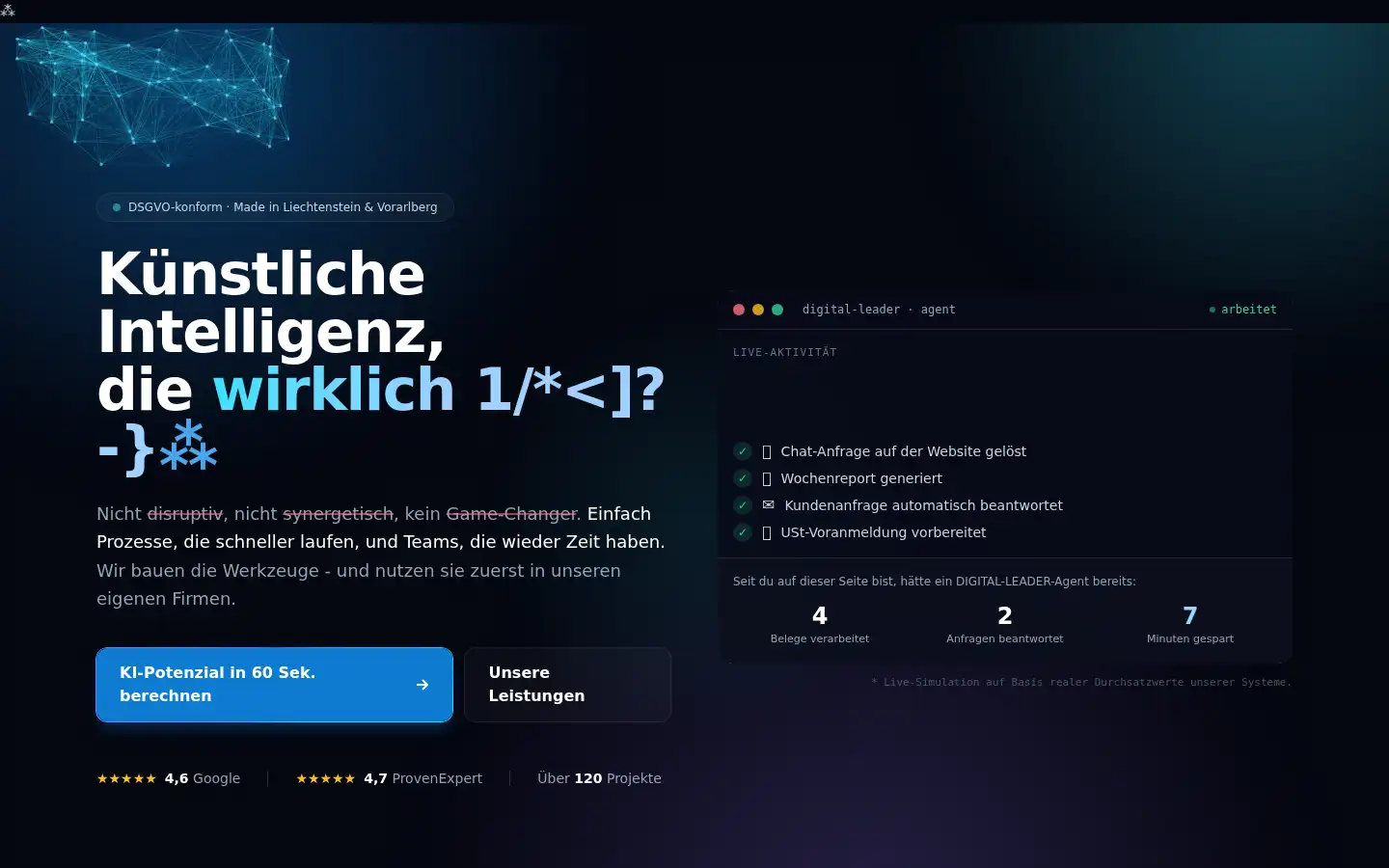 Screenshot of the-digital-leader.com