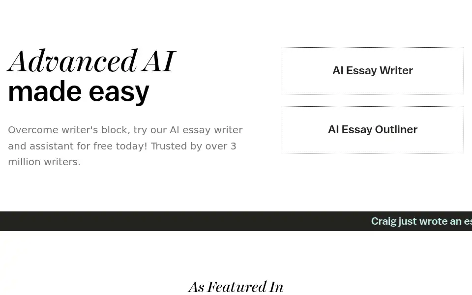 Screenshot of the-good-ai.com