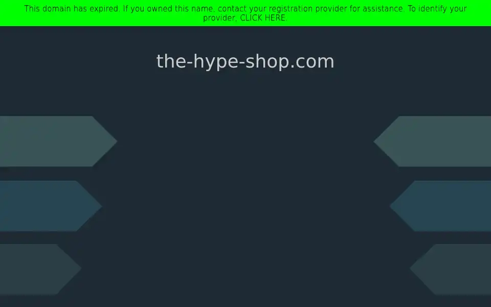 Screenshot of the-hype-shop.com