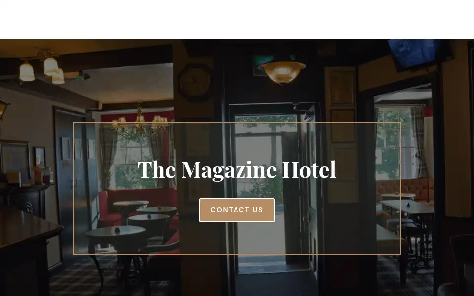 Screenshot of the-magazine-hotel.co.uk