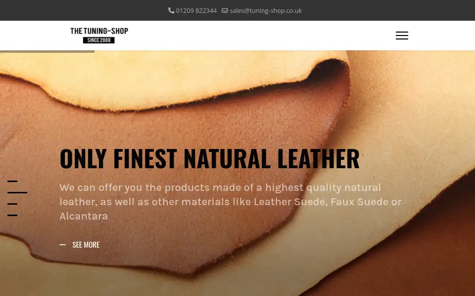 Screenshot of the-tuning-shop.com