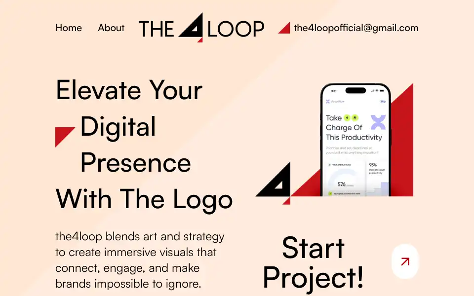 Screenshot of the4loop.com