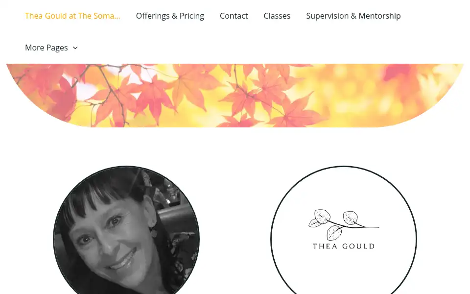 Screenshot of thea.co.uk
