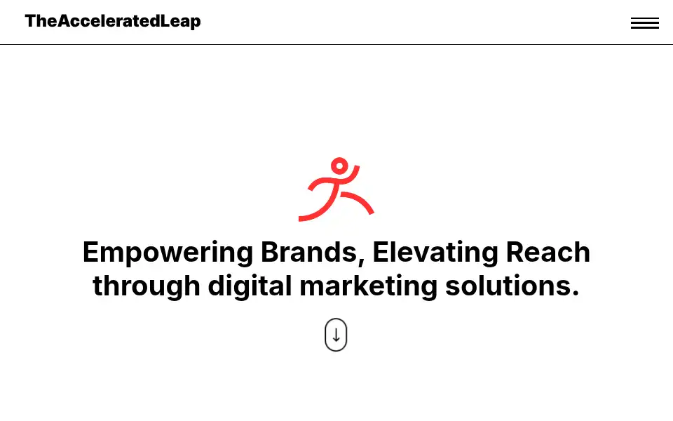 Screenshot of theacceleratedleap.com
