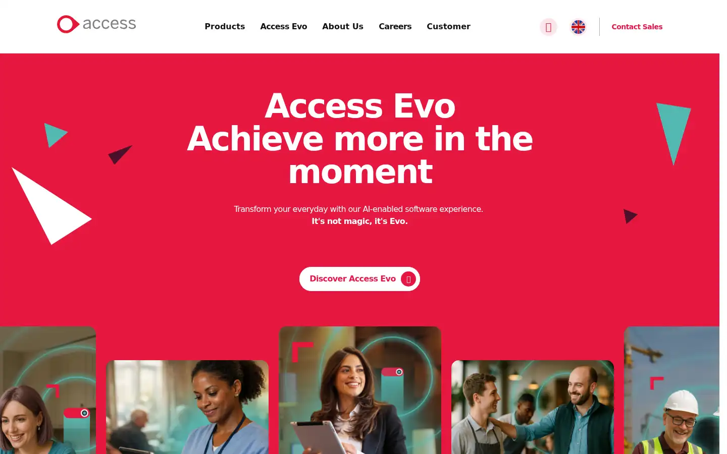 Screenshot of theaccessgroup.com