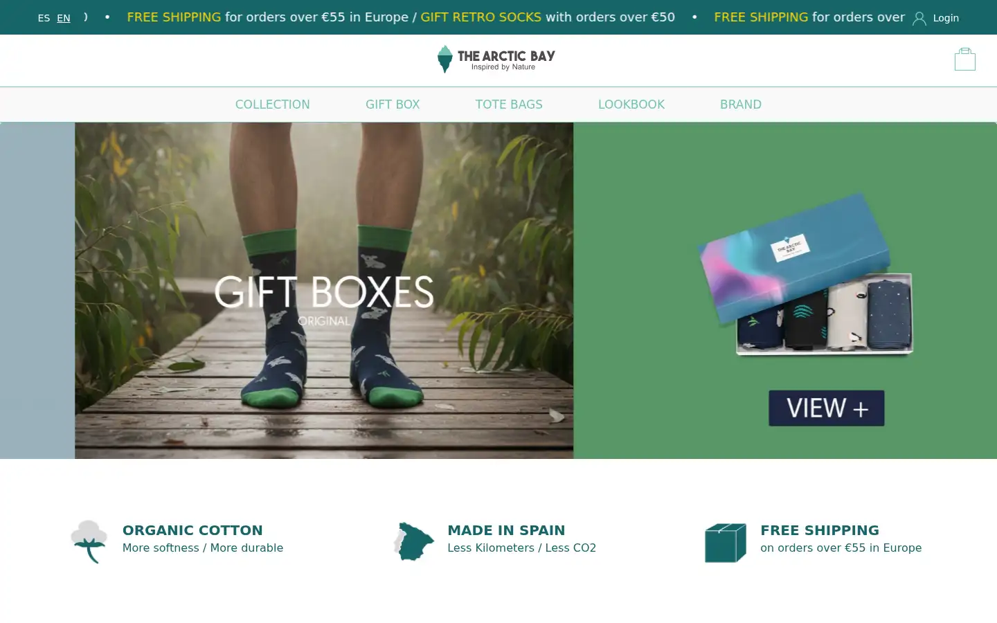 Screenshot of thearcticbay.com