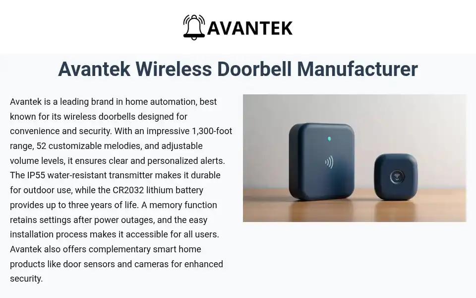 Screenshot of theavantek.com