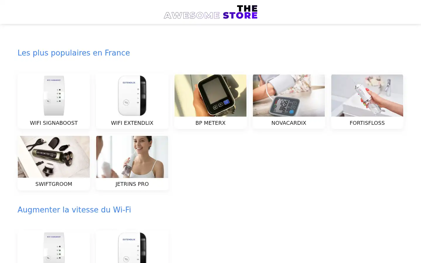 Screenshot of theawesome.com