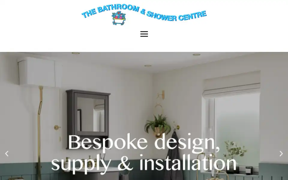 Screenshot of thebathroomandshowercentre.co.uk