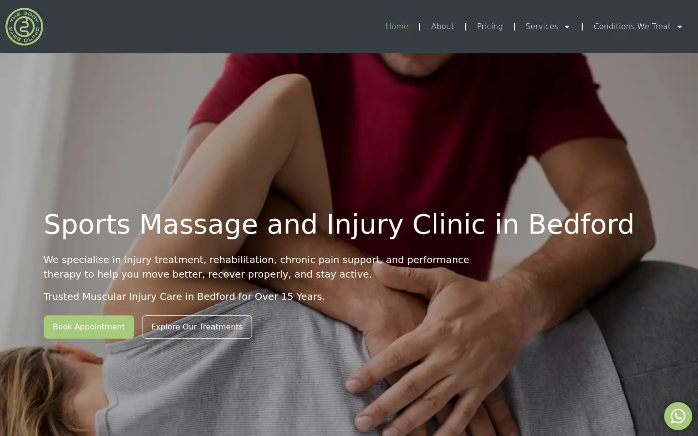 Screenshot of thebodysage.co.uk