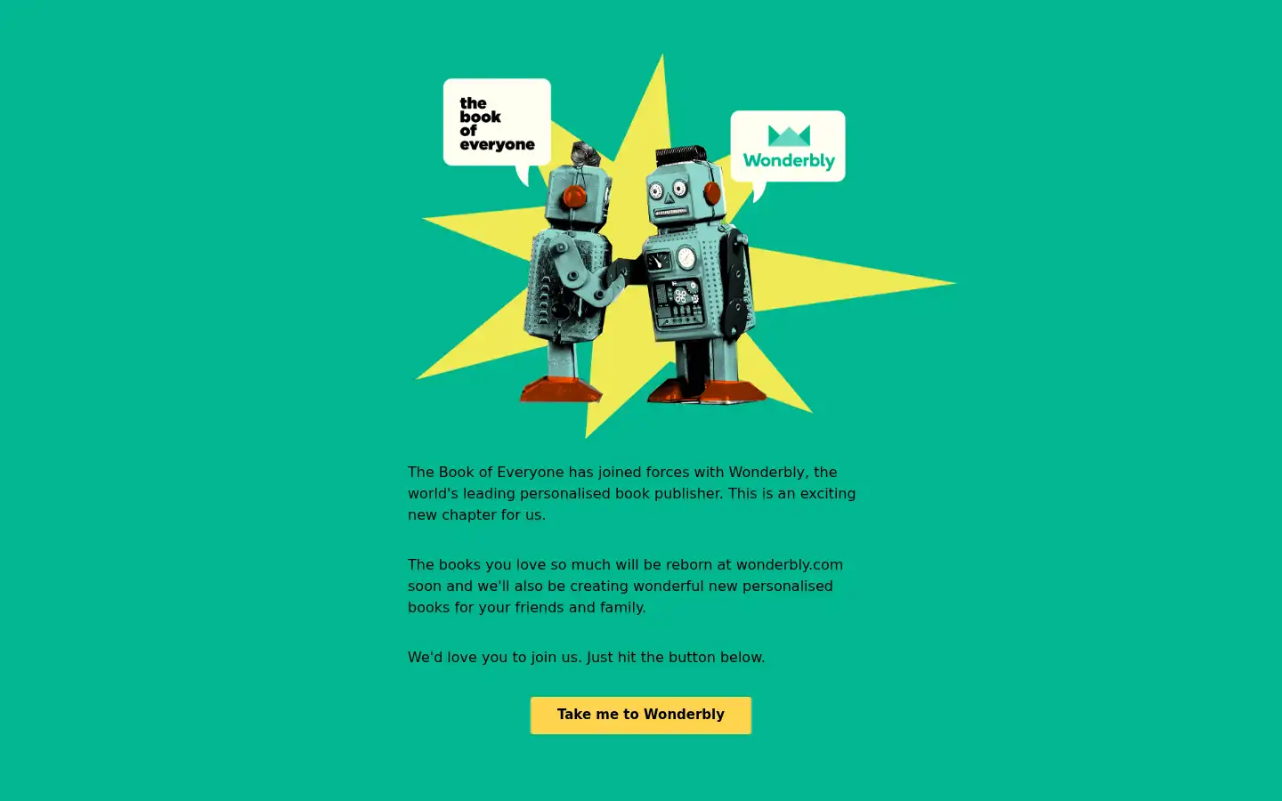 Screenshot of thebookofeveryone.com