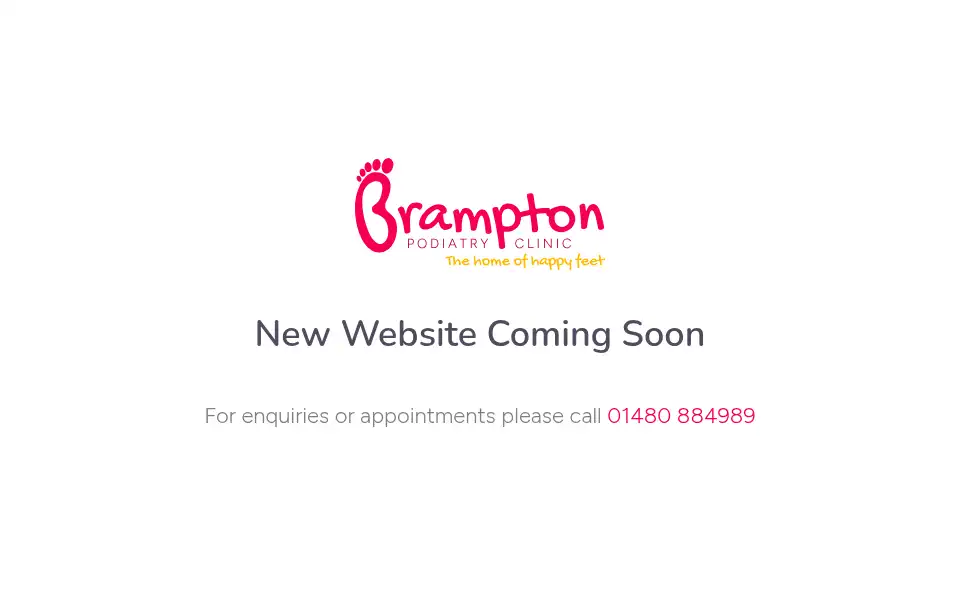 Screenshot of thebramptonpodiatryclinic.co.uk