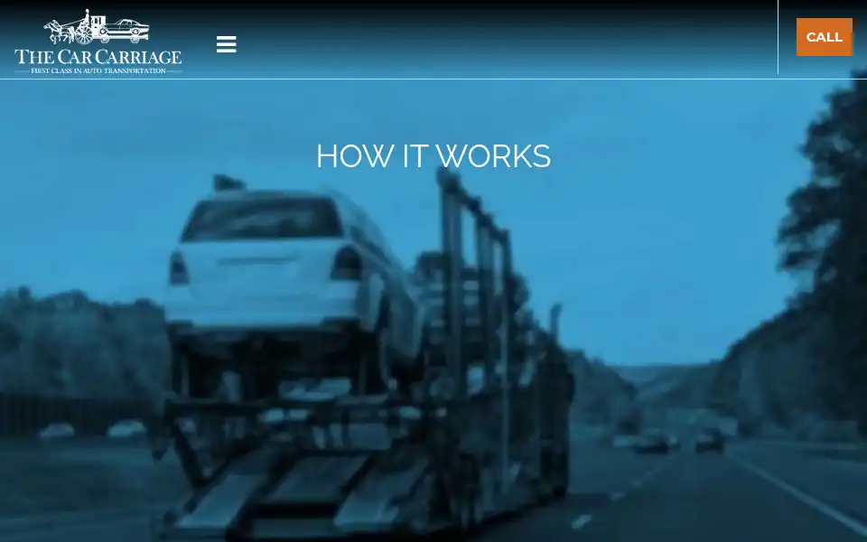 Screenshot of thecarcarriage.com