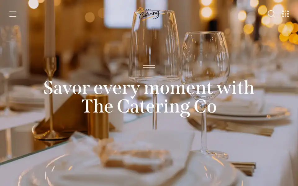 Screenshot of thecatering.co.uk