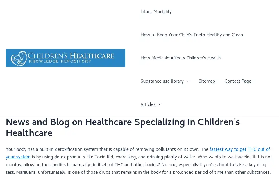 Screenshot of theccfblog.org