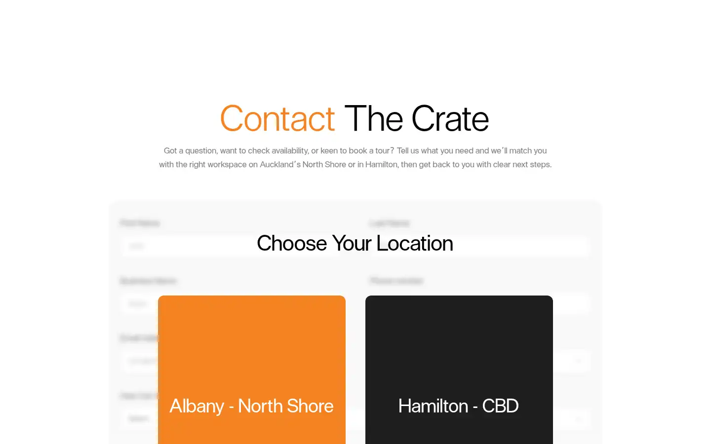 Screenshot of thecrate.co.nz