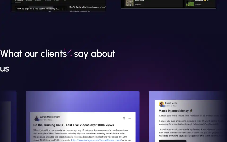 Screenshot of thecreatorincome.com