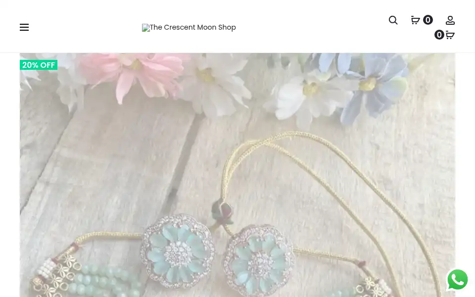 Screenshot of thecrescentmoonshop.com