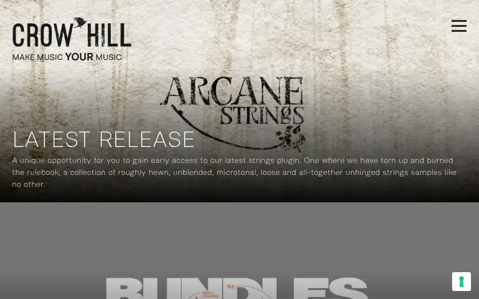 Screenshot of thecrowhillcompany.com