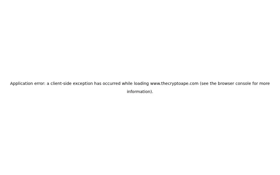 Screenshot of thecryptoape.com