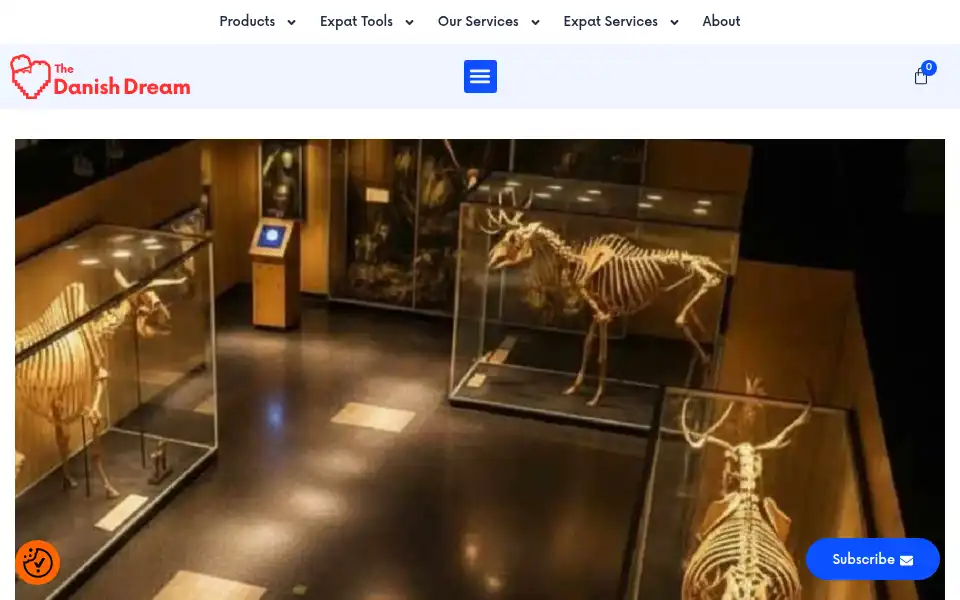 Screenshot of thedanishdream.com