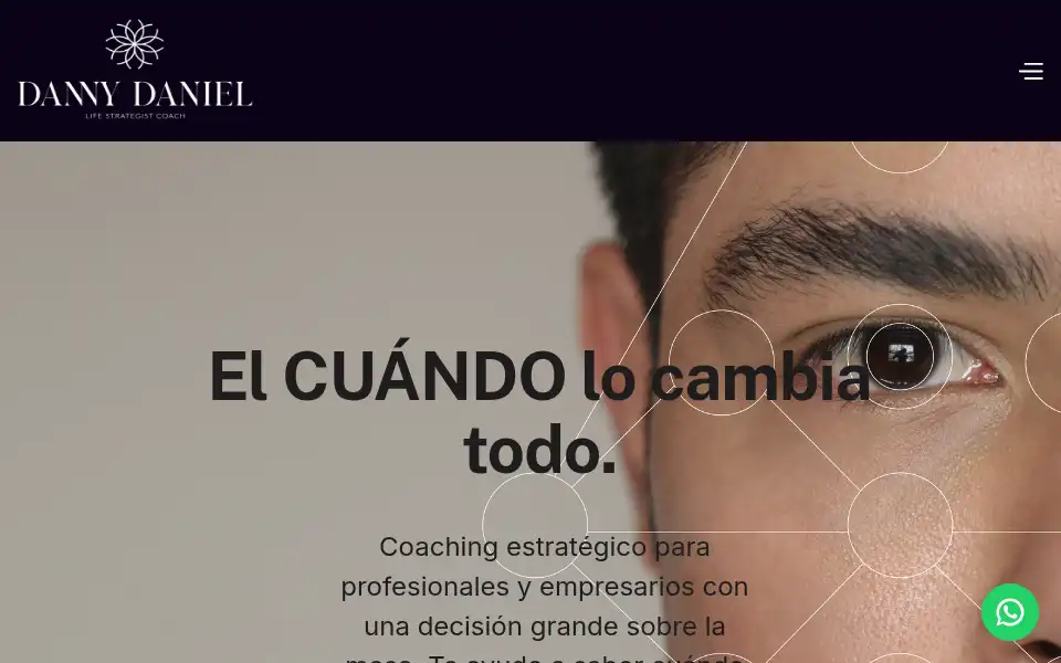Screenshot of thedannycoach.com