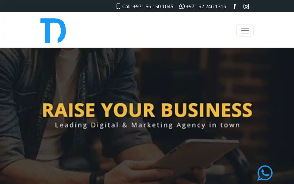 Screenshot of thedesignerz.org