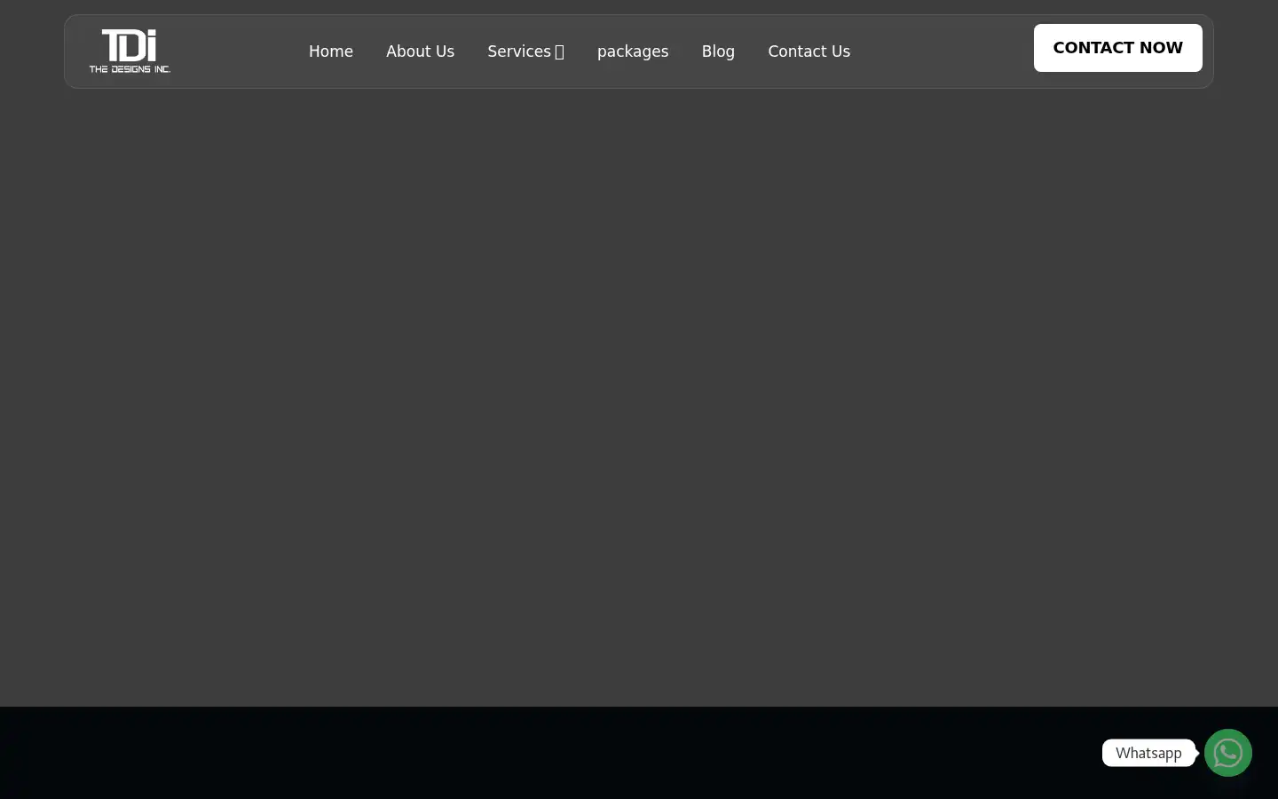Screenshot of thedesignsinc.com