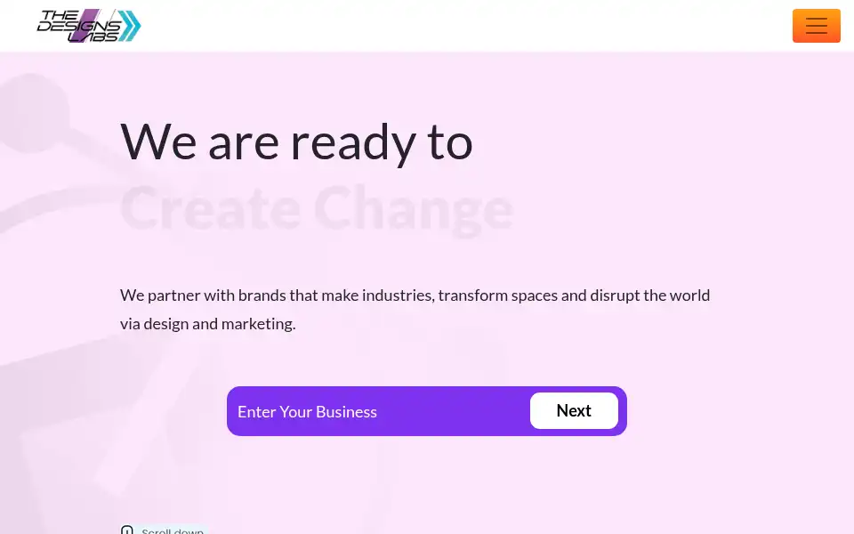 Screenshot of thedesignslabs.com