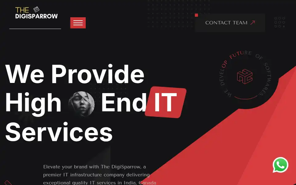 Screenshot of thedigisparrow.com