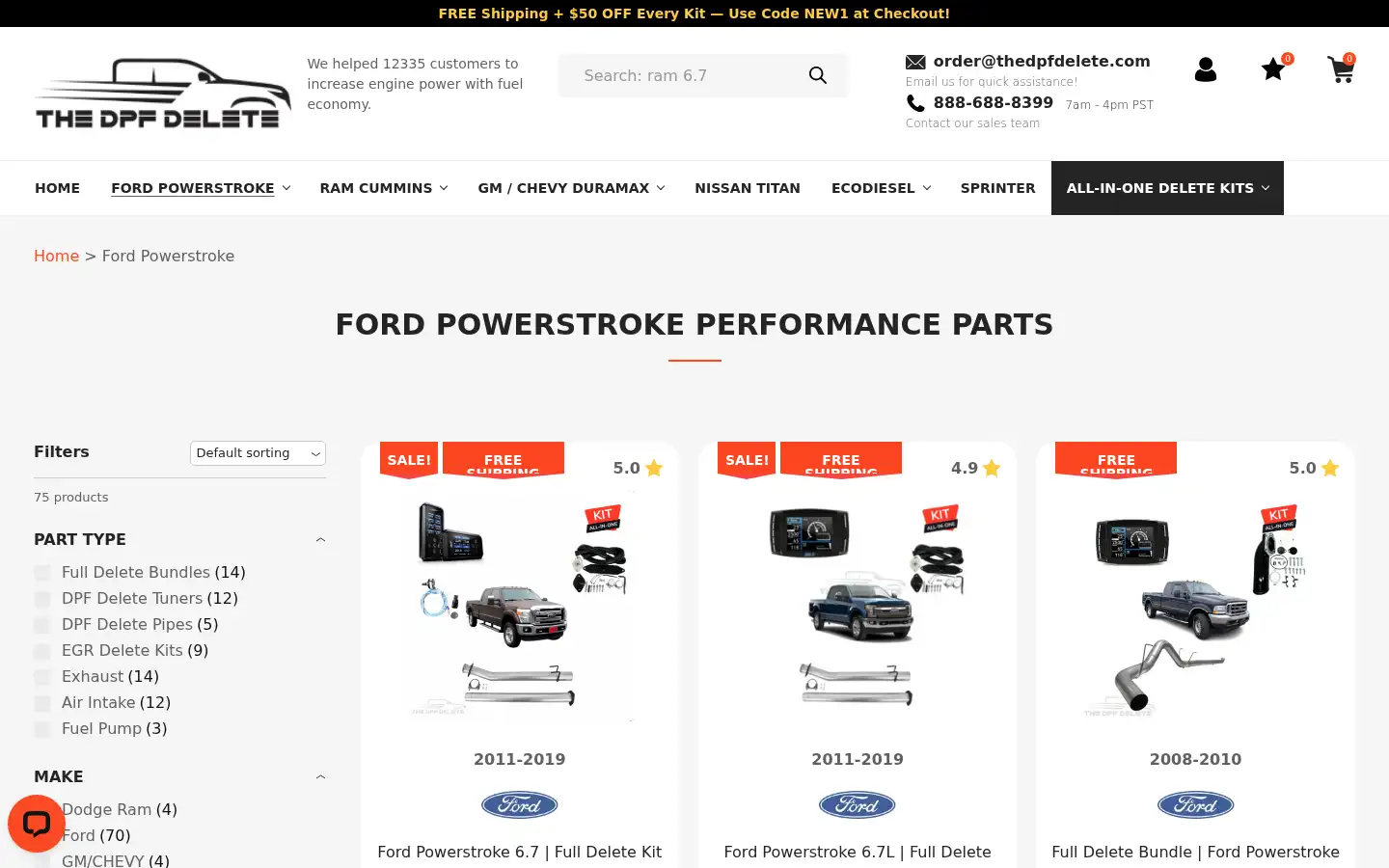 Screenshot of thedpfdelete.com