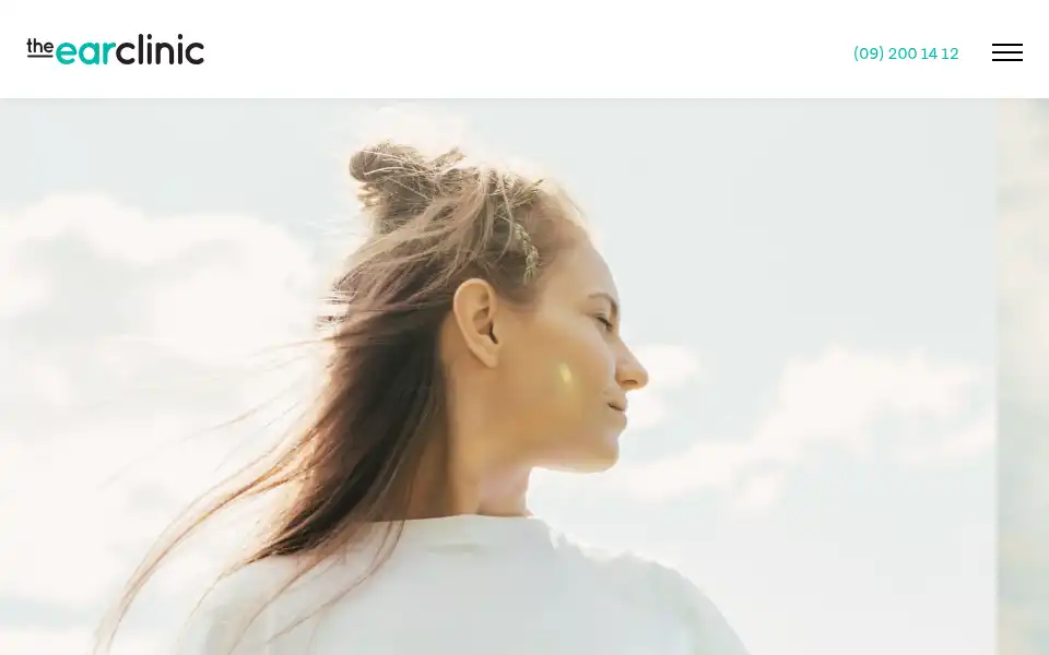Screenshot of theearclinic.co.nz