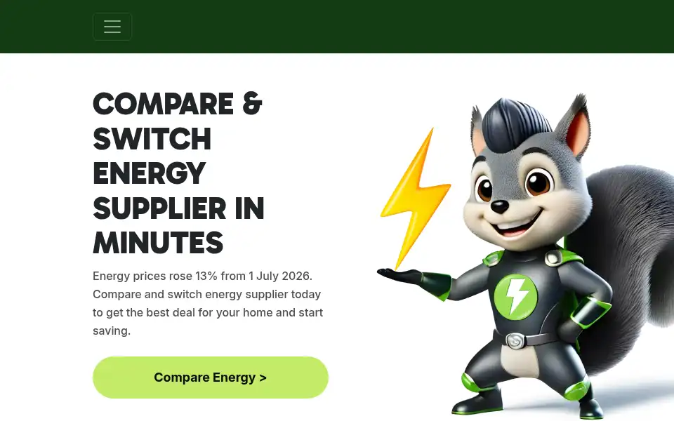 Screenshot of theenergyshop.com