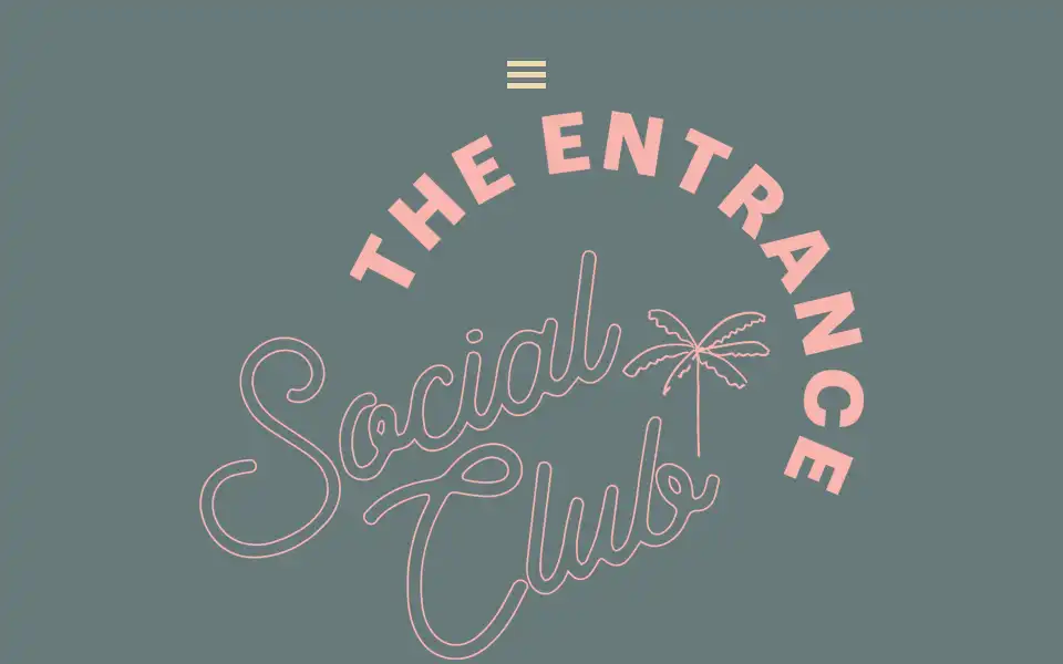 Screenshot of theentrancesocialclub.com.au