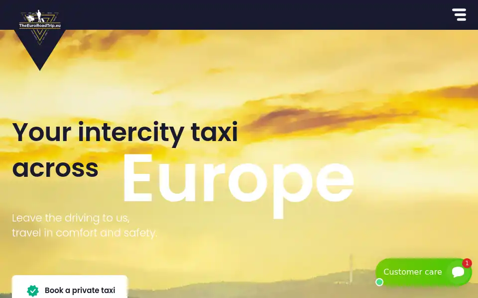 Screenshot of theeuroroadtrip.eu