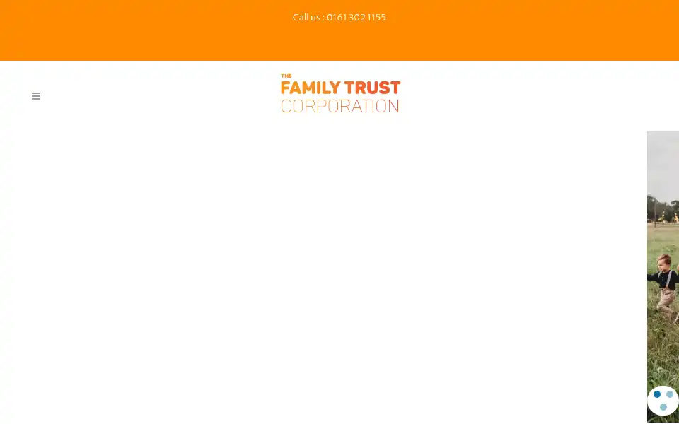 Screenshot of thefamilytrustcorporation.co.uk