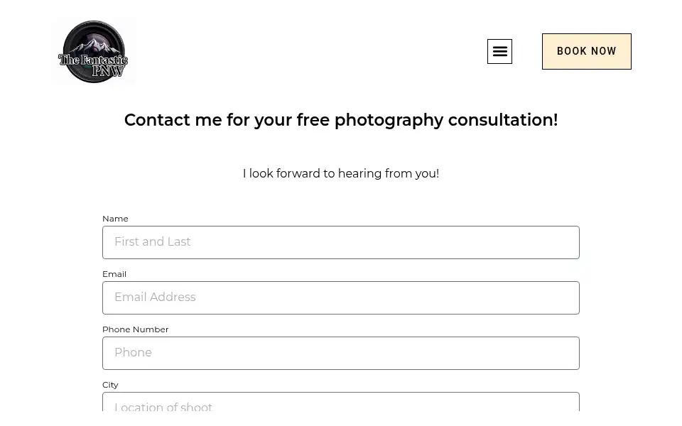 Screenshot of thefantasticpnw.com