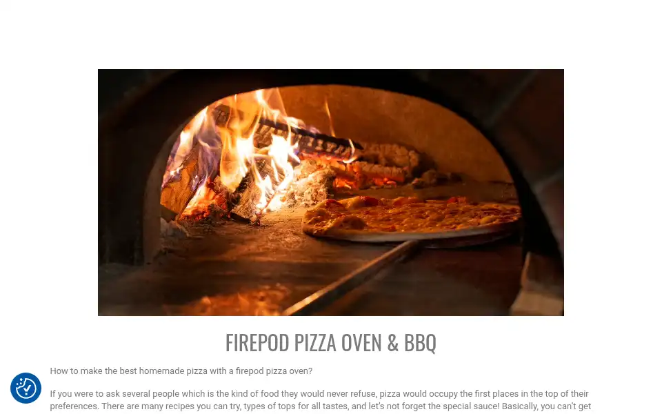 Screenshot of thefirepod.com