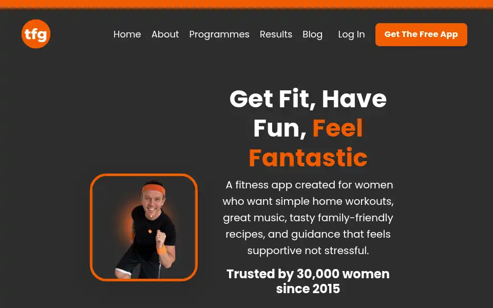 Screenshot of thefitnessguy.uk