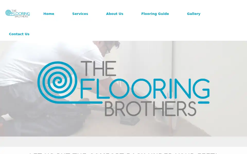 Screenshot of theflooringbrothers.co.uk