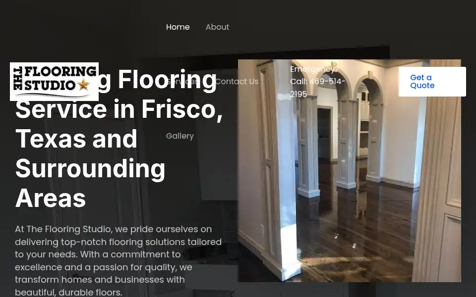 Screenshot of theflooringstudiotexas.com