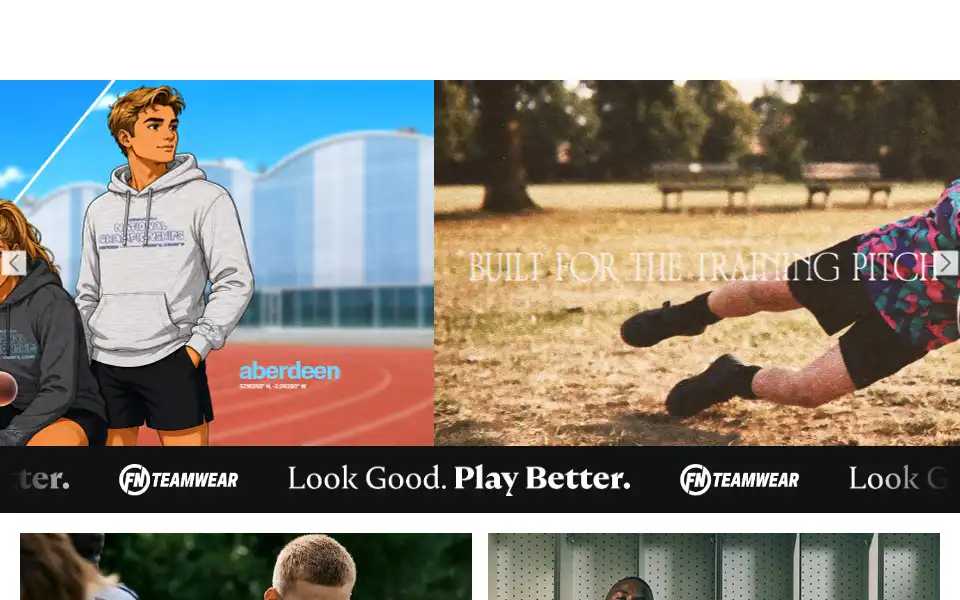 Screenshot of thefootballnation.co.uk