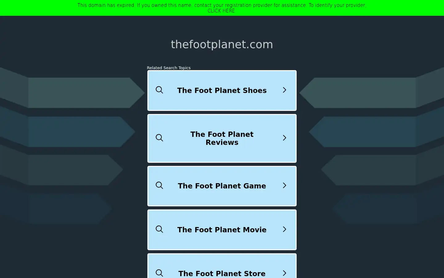 Screenshot of thefootplanet.com